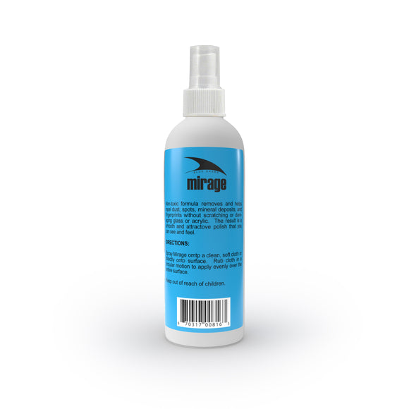 Mirage Non-Toxic Glass And Acrylic Cleaner 8oz x 12